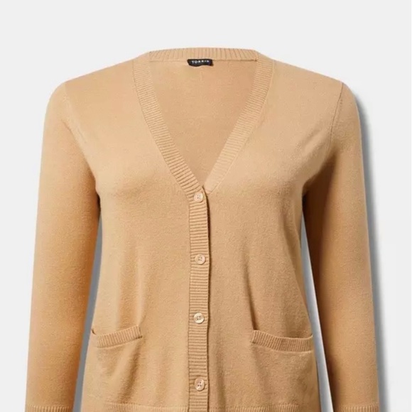 .Torrid Everyday Soft V-Neck Pocket Cardigan Sweater 2X - Picture 4 of 11